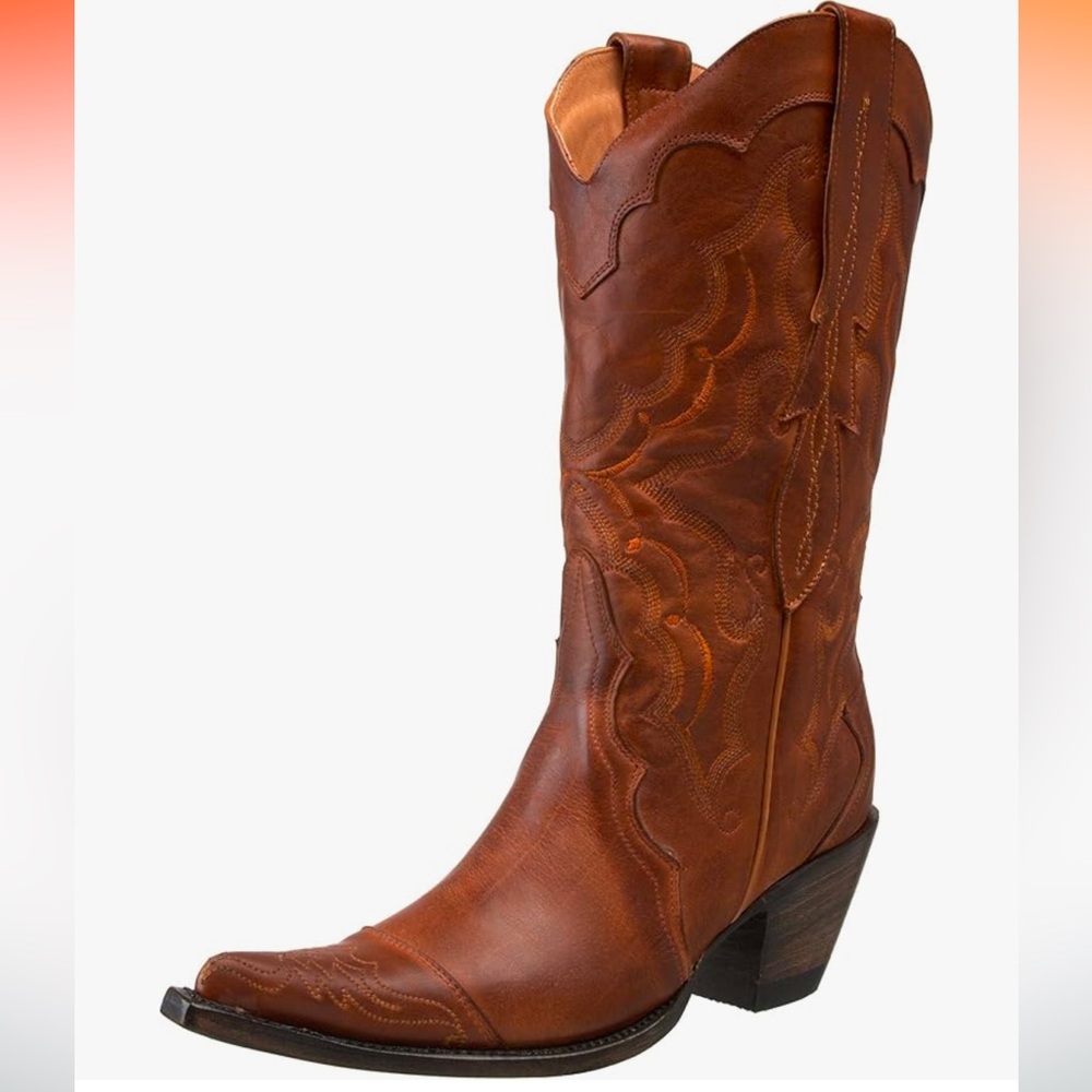 Stetson 6102 Classic Cowboy Boot- Cocoa Brown